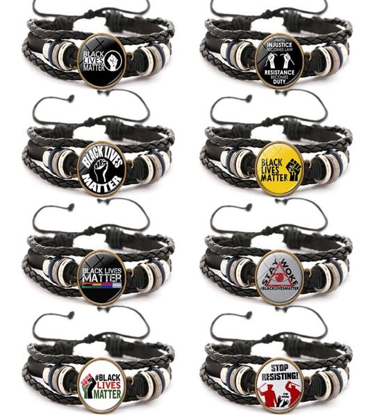 black lives matter leather bracelet i cant breathe men women charm bracelets girls boy jewelry gifts1752840, Golden;silver
black lives matter leather bracelet i cant breathe men women charm bracelets girls boy jewelry gifts1752840, Golden;silver