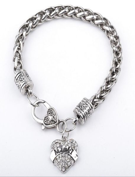 women charm bracelets stainless steel bangle teacher believe faith mimi niece friend love heart crystal bracelets femme jewel7117050, Black
women charm bracelets stainless steel bangle teacher believe faith mimi niece friend love heart crystal bracelets femme jewel7117050, Black