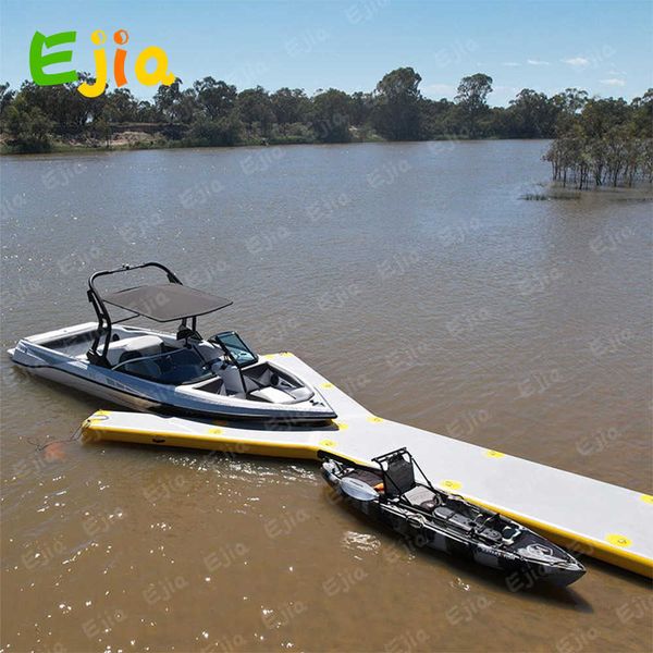heavy duty drop stitch large inflatable lake water floating air tubes pontoon yacht boat dock platform jet ski inflatable dock
heavy duty drop stitch large inflatable lake water floating air tubes pontoon yacht boat dock platform jet ski inflatable dock