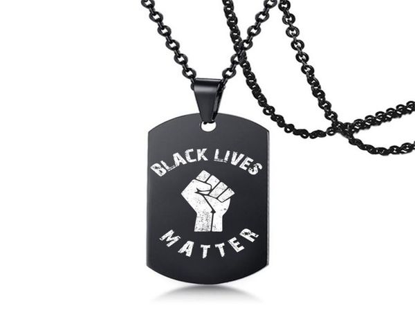 black lives matter necklace hiphop stainless steel pendant necklace protest black military brand necklaces boy jewelry gifts2901819, Silver
black lives matter necklace hiphop stainless steel pendant necklace protest black military brand necklaces boy jewelry gifts2901819, Silver