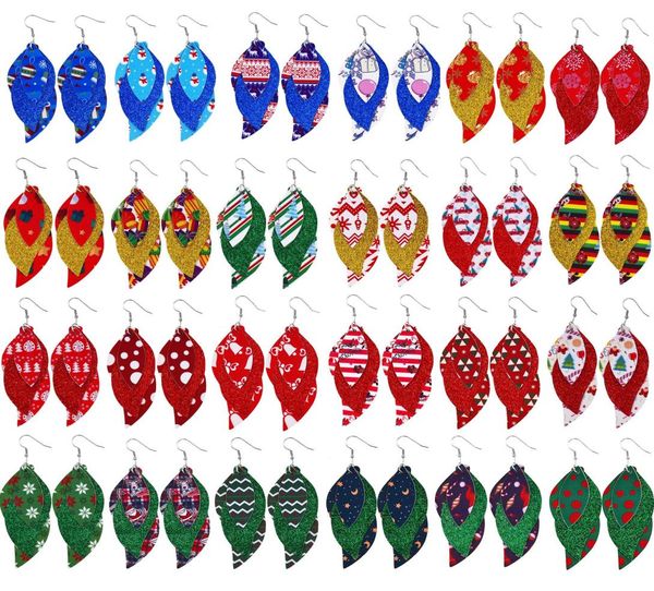 christmas earrings 3 layered s shape lightweight faux leather leaf earrings glitter red dangle earring for women gifts7028327, Golden
christmas earrings 3 layered s shape lightweight faux leather leaf earrings glitter red dangle earring for women gifts7028327, Golden