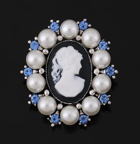 imitation pearl surrounding vintage cameo brooch for women or wedding4422902, Gray
imitation pearl surrounding vintage cameo brooch for women or wedding4422902, Gray