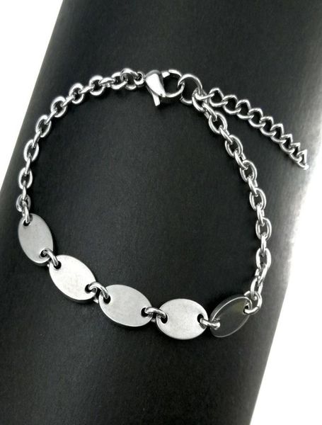 titanium steel heart oval charm bracelets stainless steel blank pendant chain own engravable bracelet for women men bracelet jewel7095864, Golden;silver
titanium steel heart oval charm bracelets stainless steel blank pendant chain own engravable bracelet for women men bracelet jewel7095864, Golden;silver