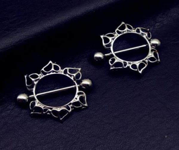2pcs sweet 316l surgical steel flower nipple bar barbell shield cover piercing ring body piercing jewelry 5722635, Silver
2pcs sweet 316l surgical steel flower nipple bar barbell shield cover piercing ring body piercing jewelry 5722635, Silver