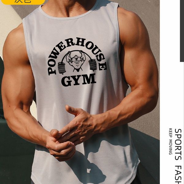 men's tshirts baru tank ketat fitness sejuk pria pakaian gym tanpa lengan cepat kering rompi latihan lari musim panas kaus olahraga 230, White;black
men's tshirts baru tank ketat fitness sejuk pria pakaian gym tanpa lengan cepat kering rompi latihan lari musim panas kaus olahraga 230, White;black