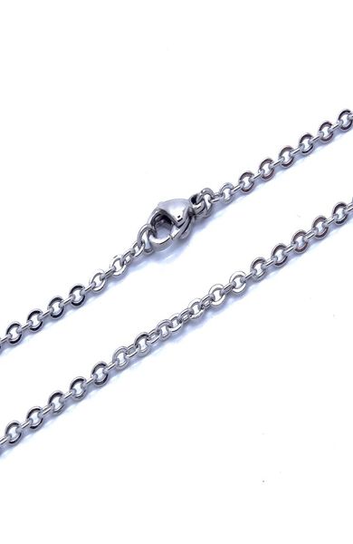 100 stainless steel necklace vintage fashion jewelry links rolo chain for women 1 mm 16quot 36quot inches chain4371032, Silver
100 stainless steel necklace vintage fashion jewelry links rolo chain for women 1 mm 16quot 36quot inches chain4371032, Silver