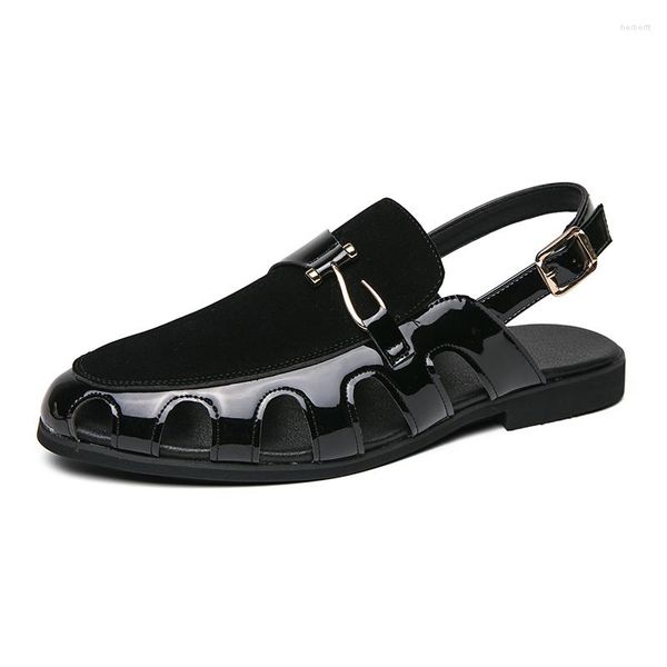 sandals 2023 mens summer fashion business shoes buckle strap gladiator men black white casual man
sandals 2023 mens summer fashion business shoes buckle strap gladiator men black white casual man