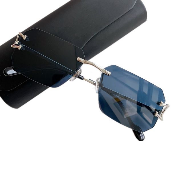 2023luxury concise business cutting rimless sunglasses men uv400 lightweight puretitanium big square gradient lens for goggles 5618140 fulls, White;black
2023luxury concise business cutting rimless sunglasses men uv400 lightweight puretitanium big square gradient lens for goggles 5618140 fulls, White;black