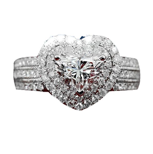 luxury heart shaped diamond fashion women039s ring silver plated engagement ring whole and retail size 5126971686 
luxury heart shaped diamond fashion women039s ring silver plated engagement ring whole and retail size 5126971686