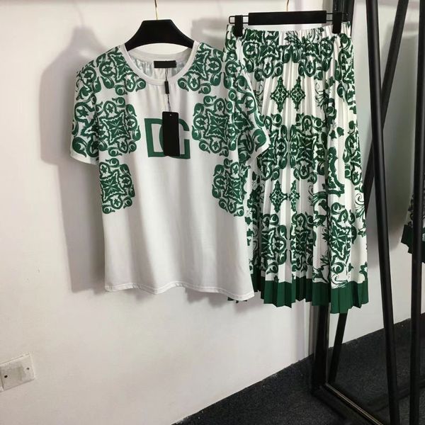 23 designers women's two piece dress letter shirt new set lace-up waist waist short crop short sleeve t-shirt flower print webbing high, White
23 designers women's two piece dress letter shirt new set lace-up waist waist short crop short sleeve t-shirt flower print webbing high, White