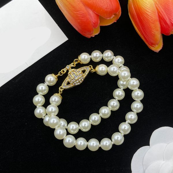 designer vivian bracelet luxury two-layer design pearl bracelets ufo jewelry damobd bracelets magnetic buckle fashion charm chain for women, Black
designer vivian bracelet luxury two-layer design pearl bracelets ufo jewelry damobd bracelets magnetic buckle fashion charm chain for women, Black