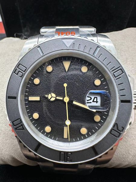 stainless steel 904 l strap and case fashion black dial real ceramic bezel chronograph multifunctional waterproof watches men sport men', Slivery;black
stainless steel 904 l strap and case fashion black dial real ceramic bezel chronograph multifunctional waterproof watches men sport men', Slivery;black