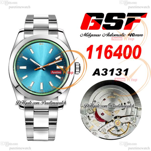 gsf 116400gv a3131 automatic mens watch green superlume polished bezel z-blue stick dial oystersteel bracelet super edition same serial card, Slivery;brown
gsf 116400gv a3131 automatic mens watch green superlume polished bezel z-blue stick dial oystersteel bracelet super edition same serial card, Slivery;brown