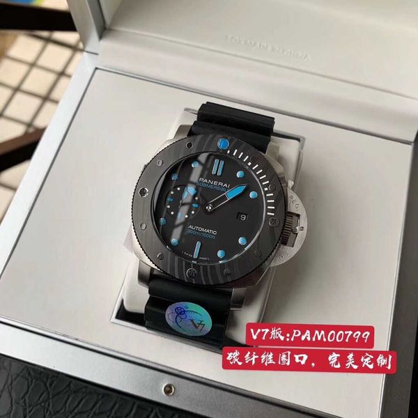 luxury mechanical watch panaral_ swiss automatic mechanical movement sapphire mirror size 47mm imported rubber watchband 3d4n, Slivery;brown
luxury mechanical watch panaral_ swiss automatic mechanical movement sapphire mirror size 47mm imported rubber watchband 3d4n, Slivery;brown
