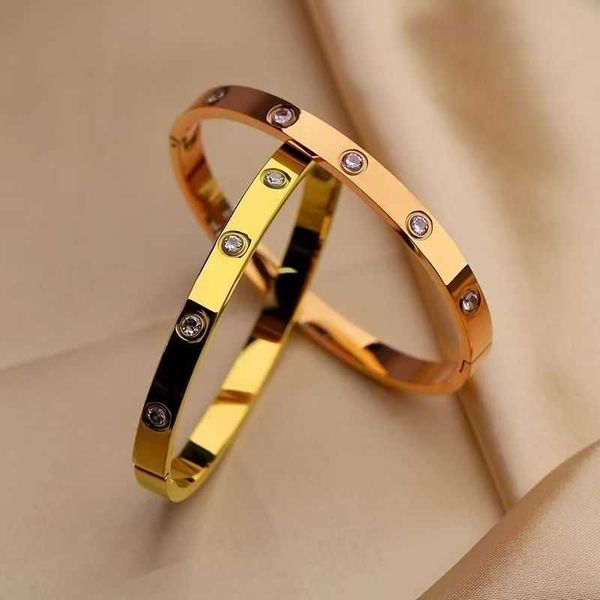 eller titanium steel bracelet women's new style colorless rose gold couple for valentine's day light luxury and advanced student m, Black
eller titanium steel bracelet women's new style colorless rose gold couple for valentine's day light luxury and advanced student m, Black