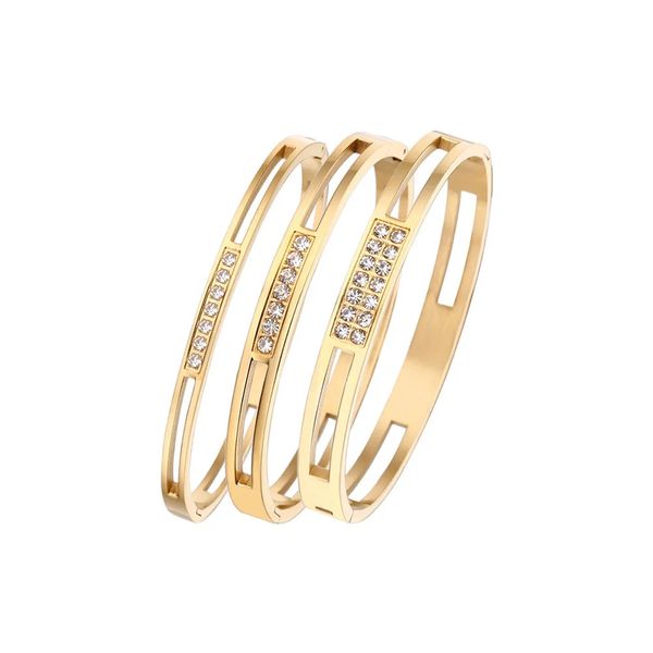 gold and silver bracelet,titanium steel bracelet cnc carved notched zircon bracelet micro inset seven diamond couple bracelet wholesale g333, Black
gold and silver bracelet,titanium steel bracelet cnc carved notched zircon bracelet micro inset seven diamond couple bracelet wholesale g333, Black