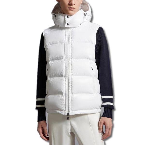 men down vest winter jacket designer puffer white vests hooded mens waistcoat winter couple bodywarmer womens jacket sleeveless outdoor warm, Black;white
men down vest winter jacket designer puffer white vests hooded mens waistcoat winter couple bodywarmer womens jacket sleeveless outdoor warm, Black;white