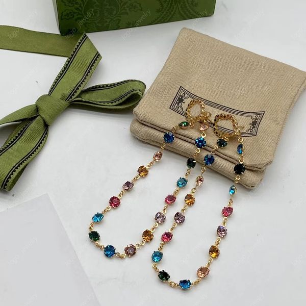 2023 new fashion dangle chandelier earrings alphabet flat son color drill brand designer designer earring women's wedding party gift je, Silver
2023 new fashion dangle chandelier earrings alphabet flat son color drill brand designer designer earring women's wedding party gift je, Silver