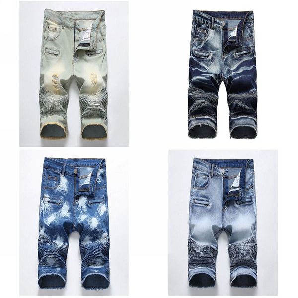 sale mens ripped motocycle denim shorts jeans fashion designer scratched zipper pocket retro big size panelled short jeans trousers gzk17sh6, Blue
sale mens ripped motocycle denim shorts jeans fashion designer scratched zipper pocket retro big size panelled short jeans trousers gzk17sh6, Blue