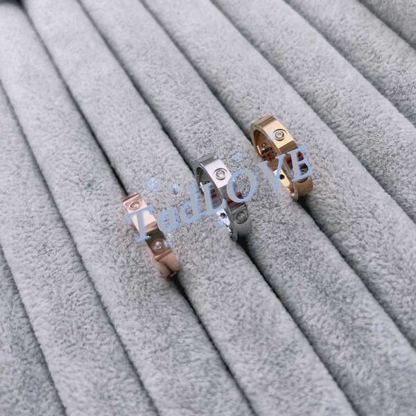 original boutique men's and women's love classic 6 diamond 3 single 18k rose gold wedding ring couple, Silver
original boutique men's and women's love classic 6 diamond 3 single 18k rose gold wedding ring couple, Silver
