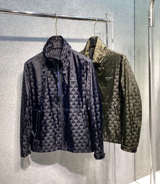 luxury designer jackets gorgeous triangular texture material handsome jacket brand mens jackets, Black;brown
luxury designer jackets gorgeous triangular texture material handsome jacket brand mens jackets, Black;brown