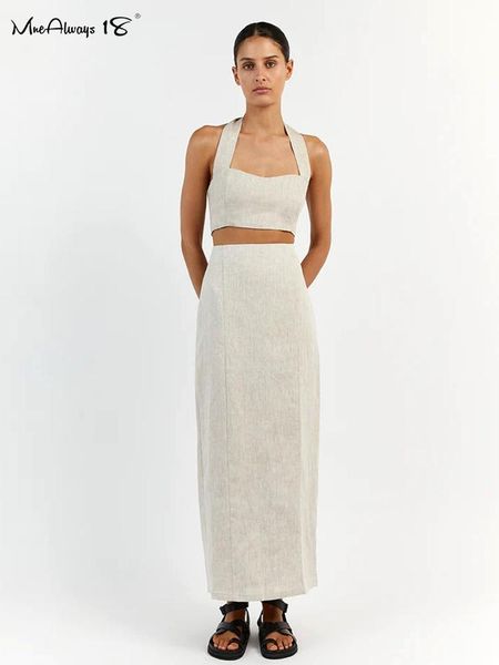 mnealways18 elegant dresses cotton linen skirts sets vacation 2023 bandage women high waist split skirts summer 2piece skirts sets, Black
mnealways18 elegant dresses cotton linen skirts sets vacation 2023 bandage women high waist split skirts summer 2piece skirts sets, Black