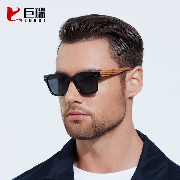 new polarized sunglasses men's uv resistant bamboo leg fashion sunglasses, White;black
new polarized sunglasses men's uv resistant bamboo leg fashion sunglasses, White;black
