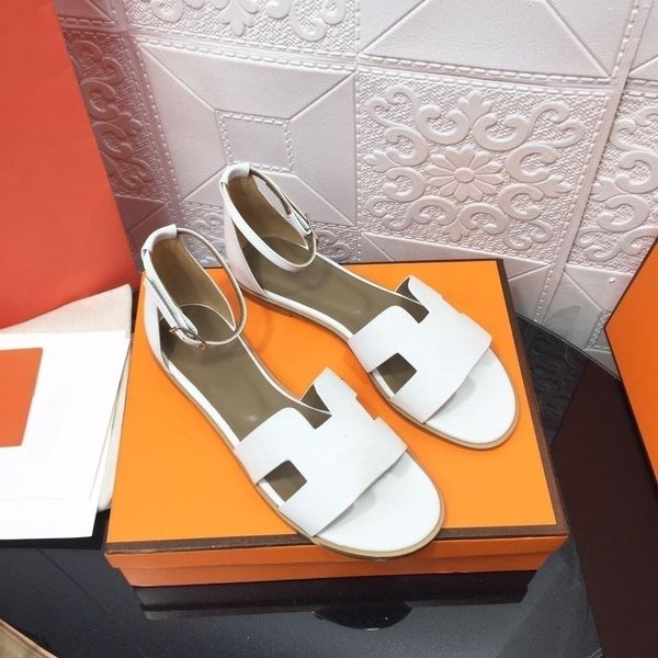 luxury designer leather ladies sandals summer casual flat shoes fashion beach women santorini sandals h letter drag 35-40, Black
luxury designer leather ladies sandals summer casual flat shoes fashion beach women santorini sandals h letter drag 35-40, Black