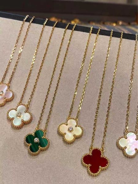 south korea lucky four-leaf clover necklace stainless steel pendant with diamond mesh red collar chain women's simple jewelry, Silver
south korea lucky four-leaf clover necklace stainless steel pendant with diamond mesh red collar chain women's simple jewelry, Silver