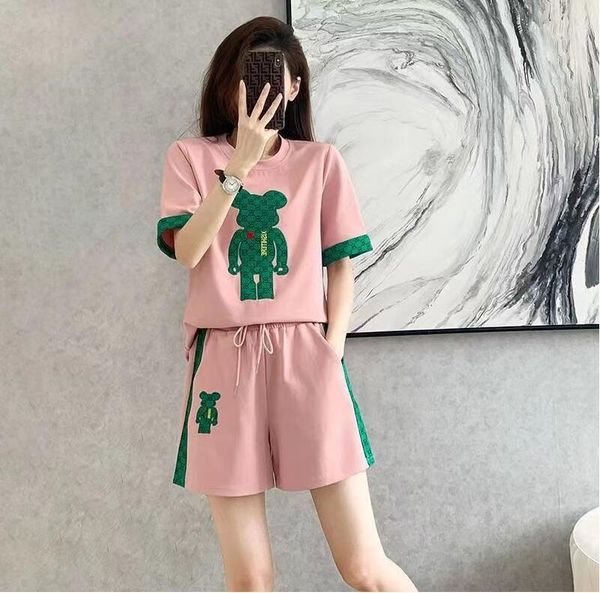 designer tracksuits summer two piece set women striped outfits sleeveless t-shirt crop and shorts matching sets, Gray
designer tracksuits summer two piece set women striped outfits sleeveless t-shirt crop and shorts matching sets, Gray