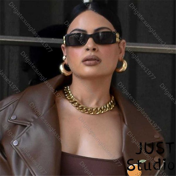 Fashion sunglasses American black for women with high sense of ins sweet hot Sunglasses-
Fashion sunglasses American black for women with high sense of ins sweet hot Sunglasses-