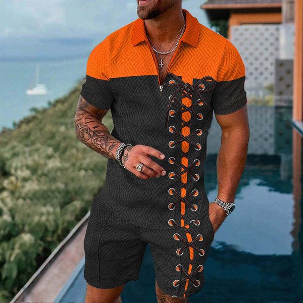mens tracksuits luxury polo shirt 2 piece outfit summer 3d print man fashion hawaiian beach vacation short sleeve tracksuit set 230707, Gray
mens tracksuits luxury polo shirt 2 piece outfit summer 3d print man fashion hawaiian beach vacation short sleeve tracksuit set 230707, Gray
