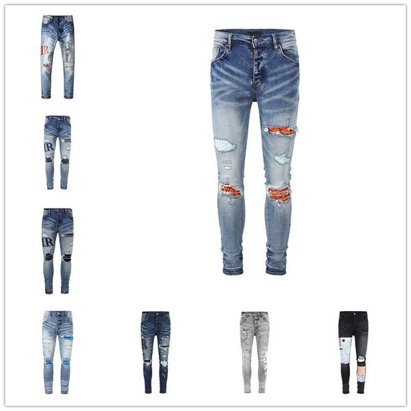 denim jeans mens designer jean distressed ripped biker slim fit amiris amirs motorcycle bikers denim for men s fashion mans black pants, Blue
denim jeans mens designer jean distressed ripped biker slim fit amiris amirs motorcycle bikers denim for men s fashion mans black pants, Blue