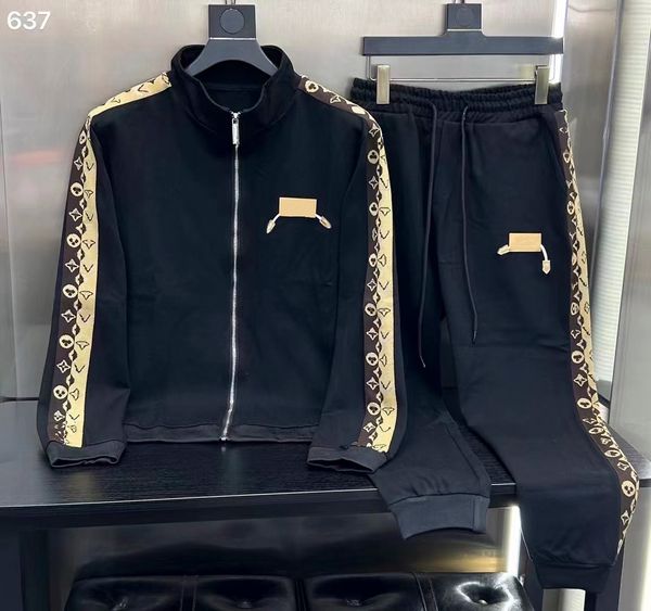 men's sportswear designer long sleeve suit casual running clothes printed letters couple clothes, Gray
men's sportswear designer long sleeve suit casual running clothes printed letters couple clothes, Gray