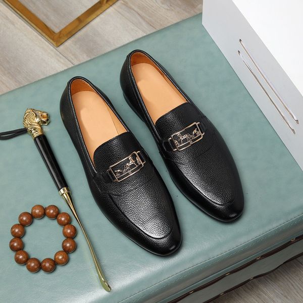 2023 men dress shoes genuine leather fashion gentlemen groom brand designer party wedding oxfords casual footwear loafers size 38-44, Black
2023 men dress shoes genuine leather fashion gentlemen groom brand designer party wedding oxfords casual footwear loafers size 38-44, Black
