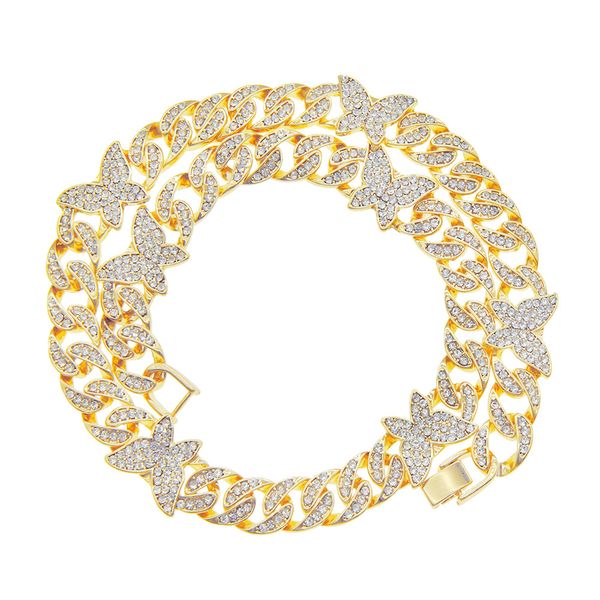 designer jewelry butterfly cuban link chain women iced out miami cuban necklace silver gold bling full diamond hip hop rapper night club jew
designer jewelry butterfly cuban link chain women iced out miami cuban necklace silver gold bling full diamond hip hop rapper night club jew