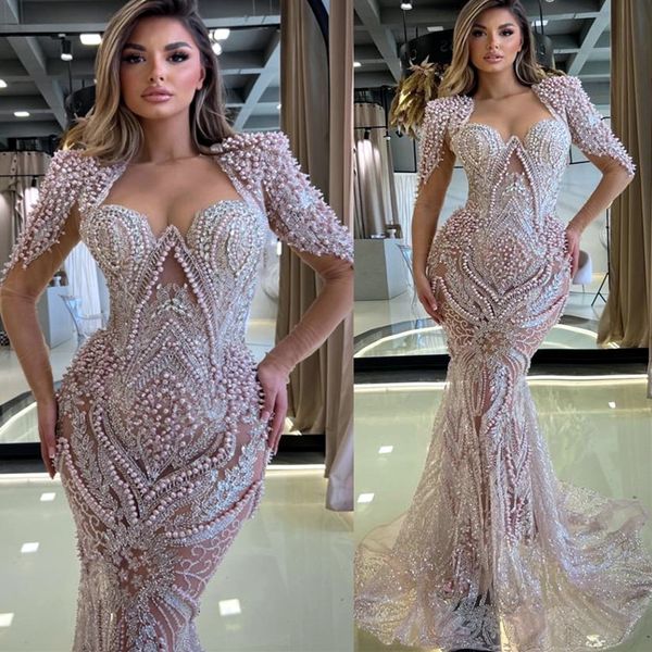 2023 aso ebi mermaid luxurious prom dress lace pearls evening formal party second reception birthday engagement gowns dresses robe de soiree, Black
2023 aso ebi mermaid luxurious prom dress lace pearls evening formal party second reception birthday engagement gowns dresses robe de soiree, Black