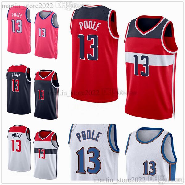 13 poole basketball jersey 2023 red white blue pink, Black;red 
13 poole basketball jersey 2023 red white blue pink, Black;red