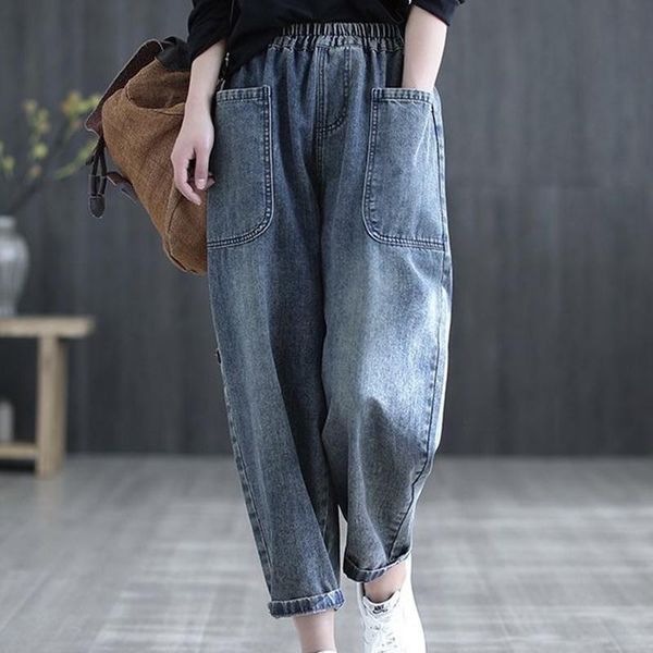 pants new boyfriend retro jeans women high waist harem pants loose stretch plus size pockets denim jeans mujer c449, White
pants new boyfriend retro jeans women high waist harem pants loose stretch plus size pockets denim jeans mujer c449, White