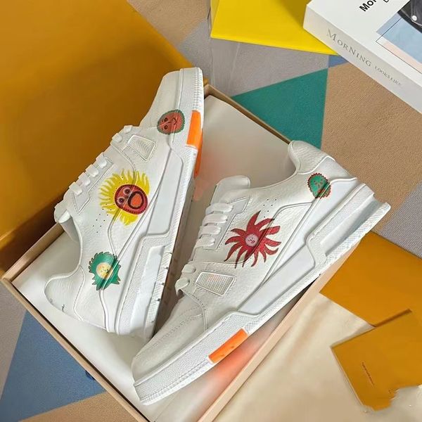 designer shoes fashion luxury brand trainer causal shoes artist co-branded milan limited edition low-lace-up fashion sneakers white men', Black
designer shoes fashion luxury brand trainer causal shoes artist co-branded milan limited edition low-lace-up fashion sneakers white men', Black