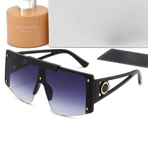 new sunglasses men's and women's large frame fashion trend leisure holiday driving anti glare glasses, White;black
new sunglasses men's and women's large frame fashion trend leisure holiday driving anti glare glasses, White;black