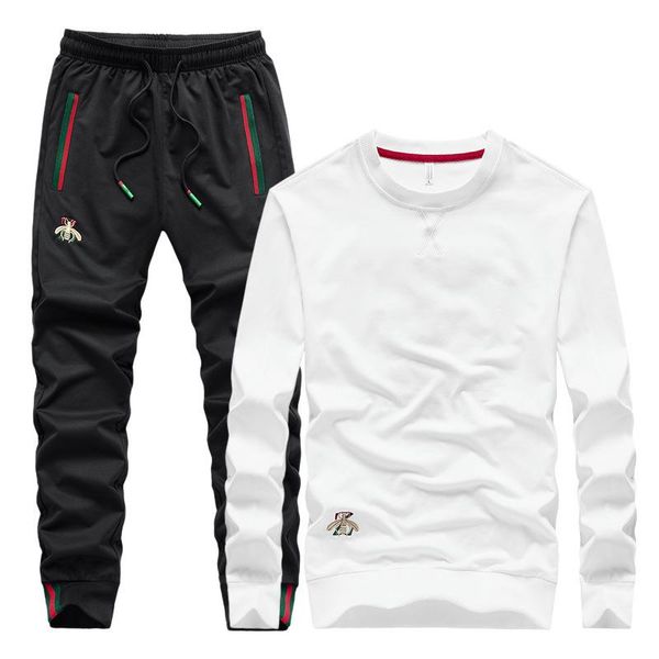 pants 2022 autumn sweatsuit embroidered fashion pant oneck long sleeved casual suit tracksuit men track two piece streetwear clothes, Black
pants 2022 autumn sweatsuit embroidered fashion pant oneck long sleeved casual suit tracksuit men track two piece streetwear clothes, Black