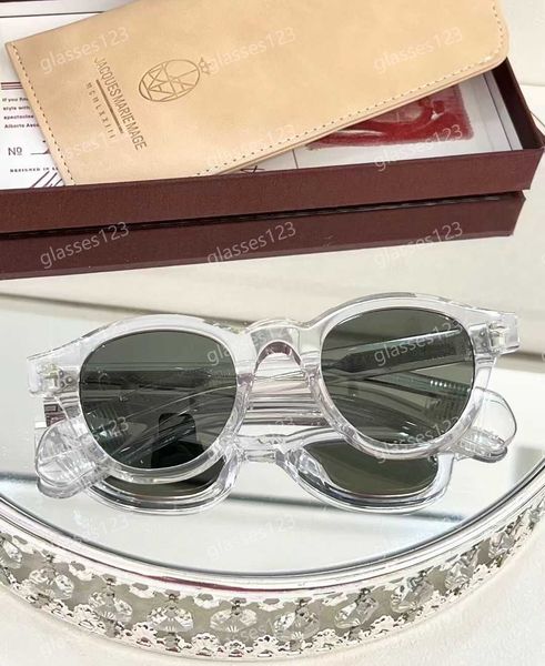 sunglasses jacques men's vintage oval acetate luxury designer glasses women's jmm sunglasses gradient lens couple travel driving, White;black
sunglasses jacques men's vintage oval acetate luxury designer glasses women's jmm sunglasses gradient lens couple travel driving, White;black