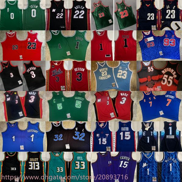 authentic double embroidered mitchell and ness eastern basketball 1 penny hardaway jersey dennis rodman tracy mcgrady vince carter allen ive, Black;red
authentic double embroidered mitchell and ness eastern basketball 1 penny hardaway jersey dennis rodman tracy mcgrady vince carter allen ive, Black;red