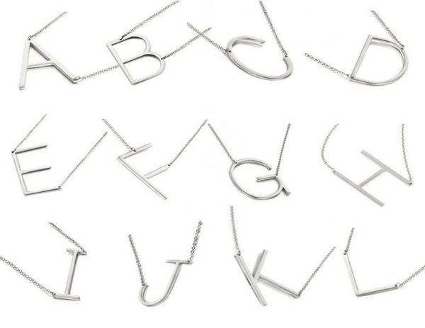 stainless steel az 26 pcs english alphabet initial necklace silver gold plated capital letter pendant jewelry for women 2649597
stainless steel az 26 pcs english alphabet initial necklace silver gold plated capital letter pendant jewelry for women 2649597