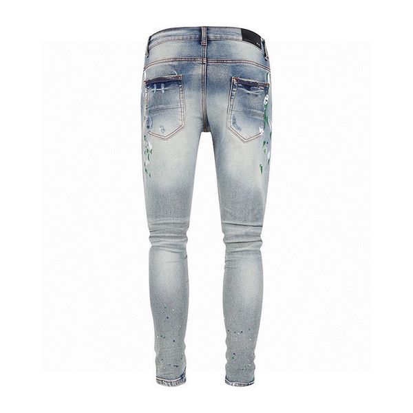 2023 designer mens jeans #1 pants ripped high designer jeans men's jeans embroidered pants fashion hole pants selling zipper pants am~s, Blue
2023 designer mens jeans #1 pants ripped high designer jeans men's jeans embroidered pants fashion hole pants selling zipper pants am~s, Blue