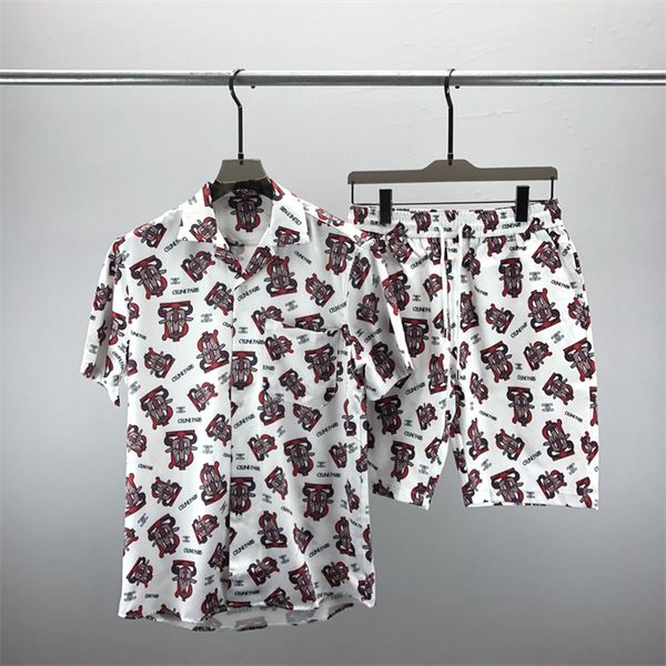 2 summer fashion mens tracksuits hawaii beach pants set designer shirts printing leisure shirt man slim fit the board of directors short sle, Gray
2 summer fashion mens tracksuits hawaii beach pants set designer shirts printing leisure shirt man slim fit the board of directors short sle, Gray