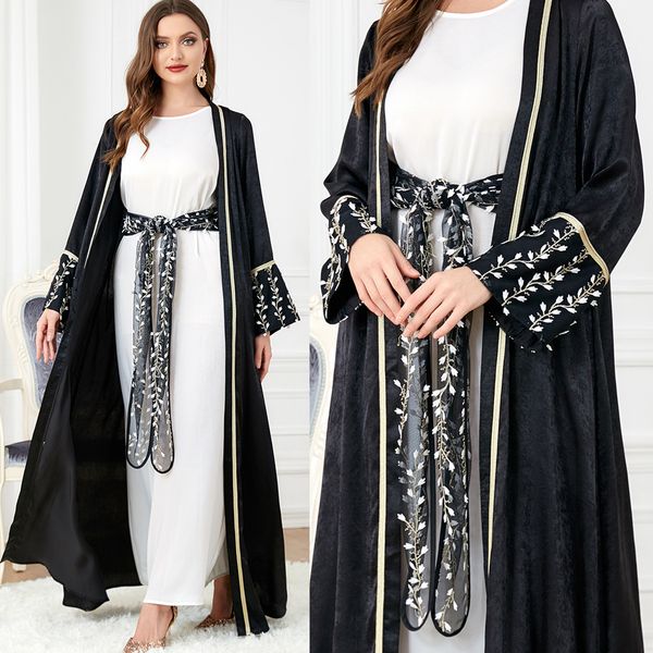 wholesale middle east clothing arab dubai women 2 piece abaya set inner dress for muslim, Red
wholesale middle east clothing arab dubai women 2 piece abaya set inner dress for muslim, Red