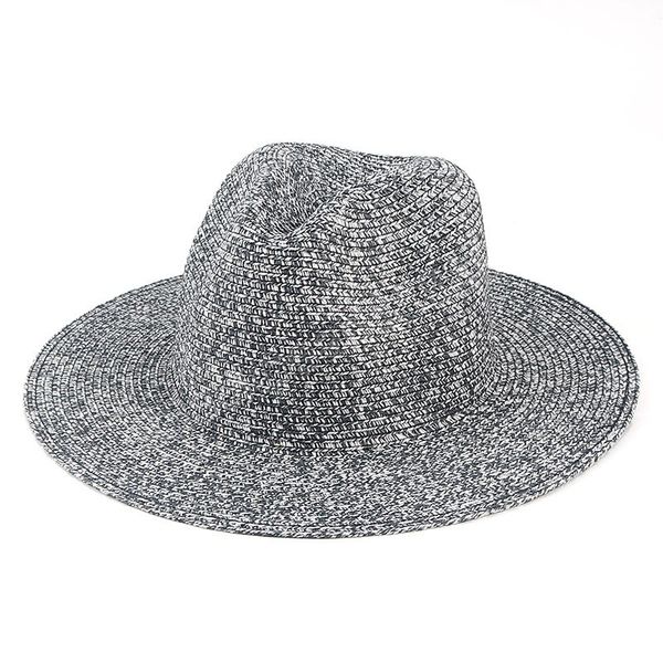 summer women sun hat wide brim women's summer beach straw hats sombreros panama protection sun jazz cap female, Blue;gray
summer women sun hat wide brim women's summer beach straw hats sombreros panama protection sun jazz cap female, Blue;gray