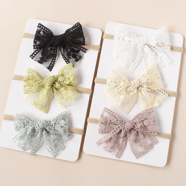 cute baby nylon bow elastic hair band lace embroidery flower knotted hairbands turban headwrap girls kids hair accessories, Slivery;white
cute baby nylon bow elastic hair band lace embroidery flower knotted hairbands turban headwrap girls kids hair accessories, Slivery;white
